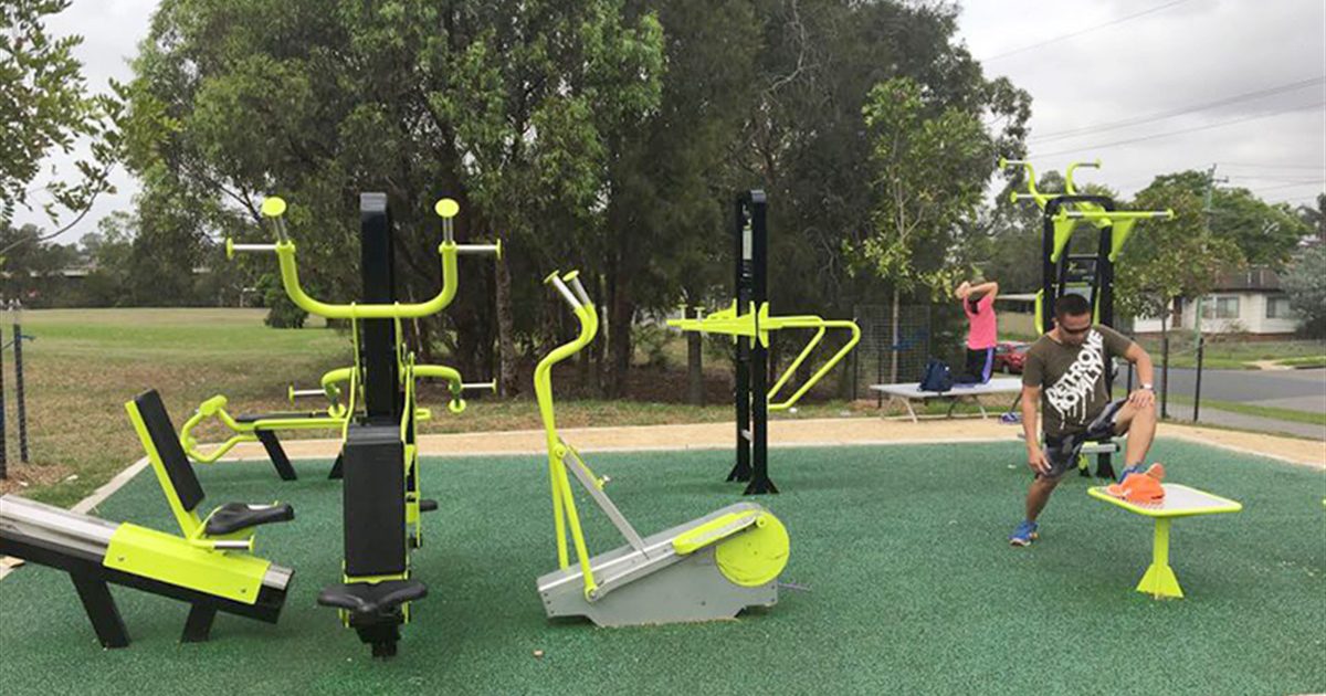 Thiết bị thể thao ở ngoài trời mang đến nhiều lợi ích cho nông thôn kiểu mẫu